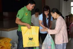 VTV Bình Điền Long An chung tay giúp bà con nghèo đón Tết