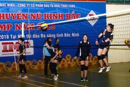 Lịch thi đấu Giải bóng chuyền nữ Kinh Bắc - Cúp IMP năm 2018