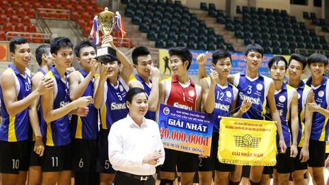 Khánh Hòa đăng cai Giải Vô địch bóng chuyền các CLB trẻ toàn quốc 2017