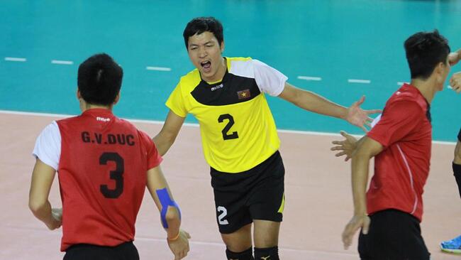 SEA Games 29: Đội tuyển bóng chuyền nam có thắng lợi mở màn