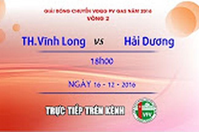 TH VĨNH LONG - HẢI DƯƠNG l GIẢI BÓNG CHUYỀN VĐQG 2016