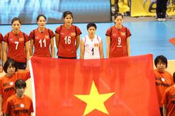 Tuyển bóng chuyền nữ VN đứng hạng 3 vòng loại World Cup 2014
