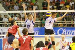 Giải bóng chuyền nữ vô địch châu Á năm 2013: Thái Lan vẫn vượt tầm!