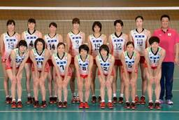 Đội hình hai đội bóng chuyền Nhật Bản tham dự World Grand Champions Cup 2013