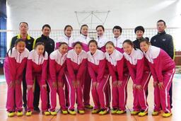 Đội bóng chuyền nữ Vân Nam (Trung Quốc) được bảo vệ đặc biệt.