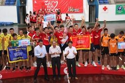 Kết thúc giải Bóng chuyền trẻ Toàn quốc 2014: Nam Khánh Hòa và nữ Thông Tin lên ngôi vô địch thuyết phục