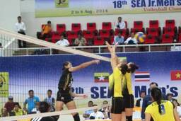 Hai đại diện trẻ Việt Nam đều thất bại tại giải bóng chuyền trẻ vô địch Đông Nam Á 2014.