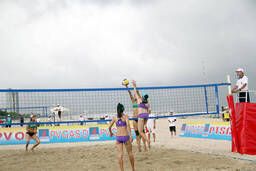 Khai mạc giải bóng chuyền bãi biển toàn quốc 2014.