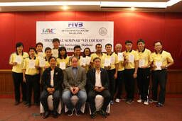 Hoàn thành khóa học VIS E-Scoresheet của FIVB tại Thái Lan.