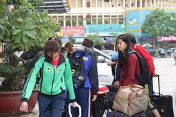 Các đội bóng đã có mặt chuẩn bị cho Đại hội TDTT Toàn quốc 2014.