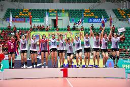 Giải bóng chuyền Vô địch các CLB nữ châu Á 2015: Ngọc Hoa cùng Bangkok Glass xuất sắc giành ngôi vô địch