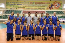 Giải bóng chuyền nữ Quốc tế Cúp VTV Bình Điền 2016: Các đội bóng Việt Nam đã có mặt tại Ninh Bình