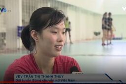 Đội tuyển bóng chuyền nữ Việt Nam tích cực tập luyện
