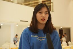 Hoa khôi Đặng Thu Huyền quyết tâm lấy huy chương tại Giải vô địch U19 nữ châu Á 2018