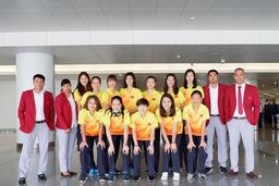 Đội tuyển bóng chuyền nữ lên đường tham sự Asiad 2018