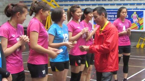 Bóng chuyền nữ Quảng Ninh chuẩn bị cho mùa giải 2017