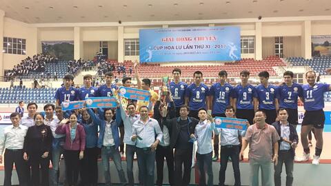 Sanest Khánh Hòa xuất sắc giành chức vô địch Cúp Hoa Lư 2017