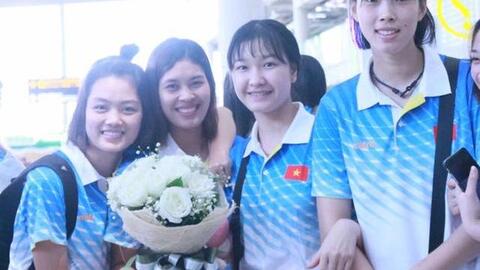 Đội tuyển U23 nữ Việt Nam đã có mặt tại Thái Lan