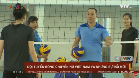 Đội tuyển bóng chuyền nữ Việt Nam và sự thay đổi mới trong năm 2018