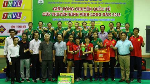 VTV Bình Điền Long An xuất sắc đăng quang ngôi vô địch Cúp Truyền hình Vĩnh Long 2018