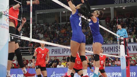 Video bóng chuyền nữ SEA Games 30: Việt Nam - Philippines