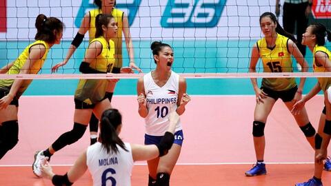 Bóng chuyền nữ Việt Nam thua trắng trước Philippines