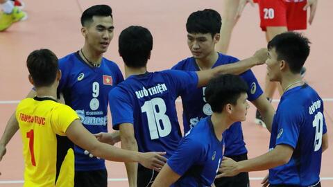 Sanest Khánh Hòa rộng cửa vào top 4 giải bóng chuyền Vô địch các CLB nam châu Á 2018