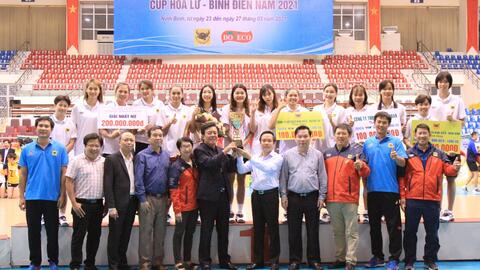 VTV Bình Điền Long An đăng quang cúp Hoa Lư - Bình Điền 2021