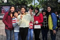 Nét đáng yêu của các cô gái ĐTBC trẻ quốc gia Việt Nam