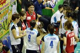 TT Lien Viet Post Bank vô địch bóng chuyền nữ quốc tế VTV Bình Điền