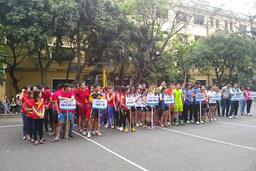 Kết thúc giải bóng chuyền sinh viên thành phố Hà Nội