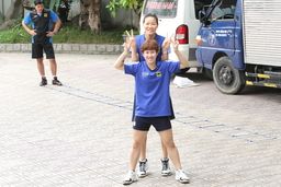 Ngọc Hoa hội quân cùng VTV Bình Điền Long An tại Nha Trang